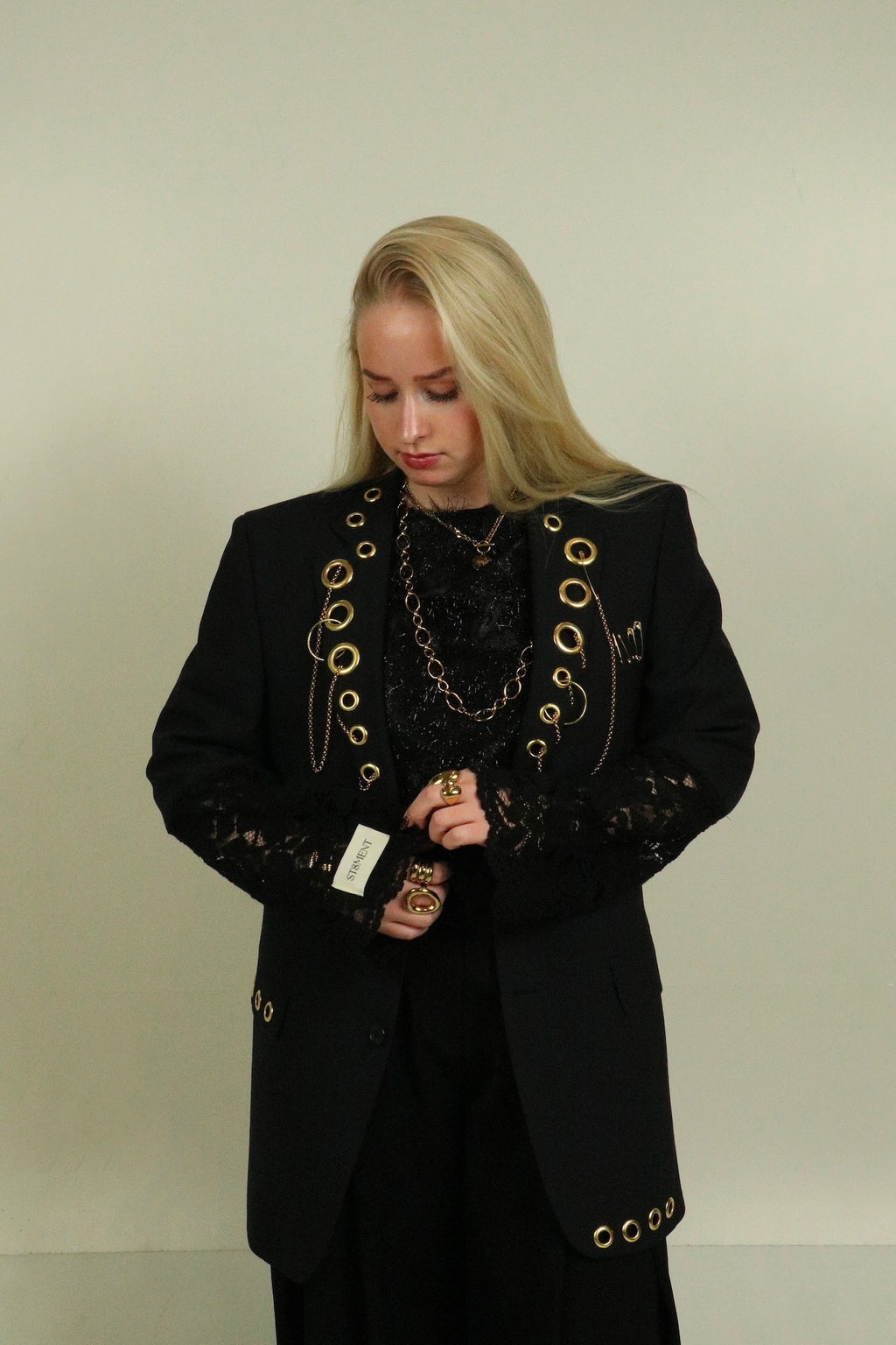 Lacy blazer