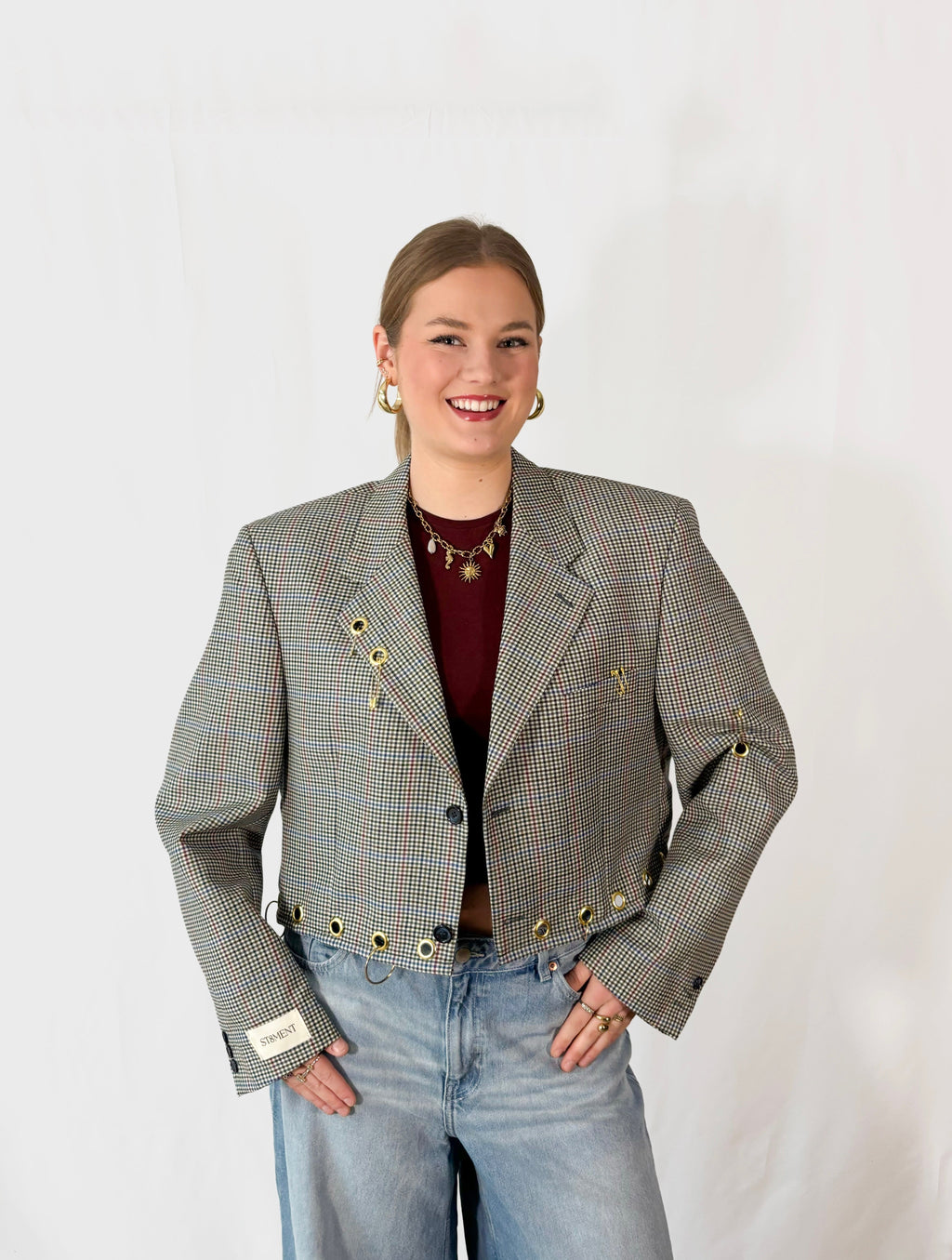 Cropped blazer