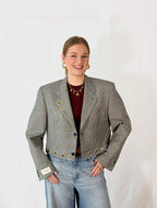 Cropped blazer