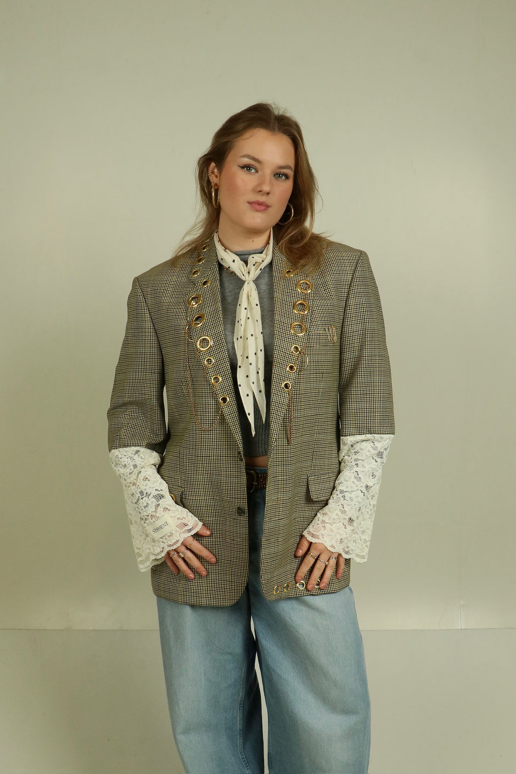 Lacy blazer