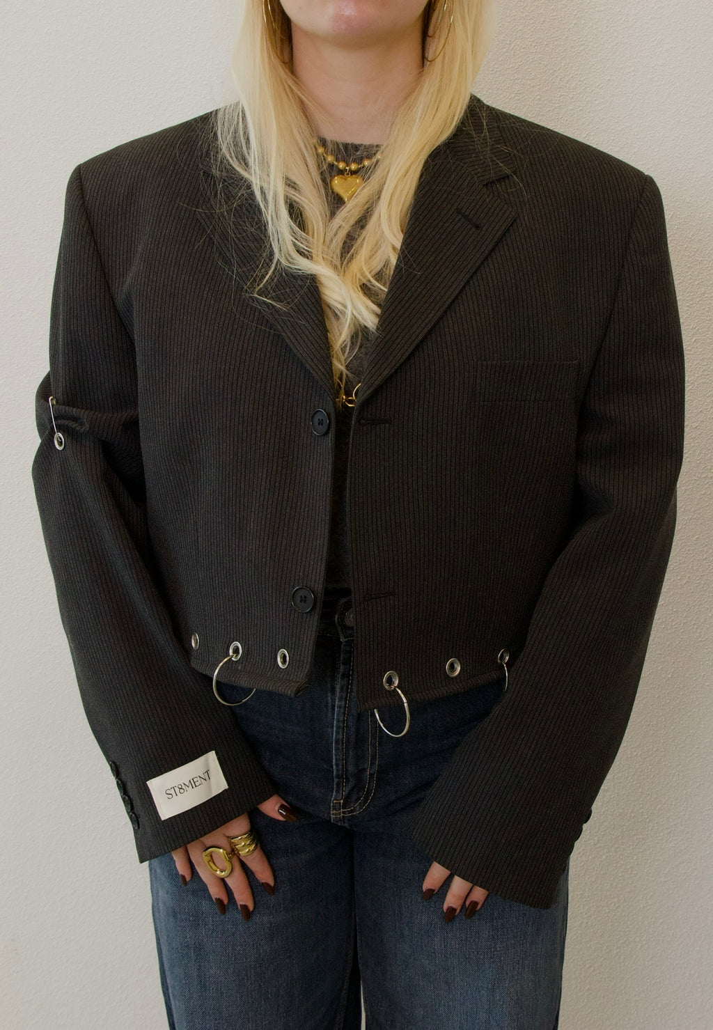 Cropped New York Blazer