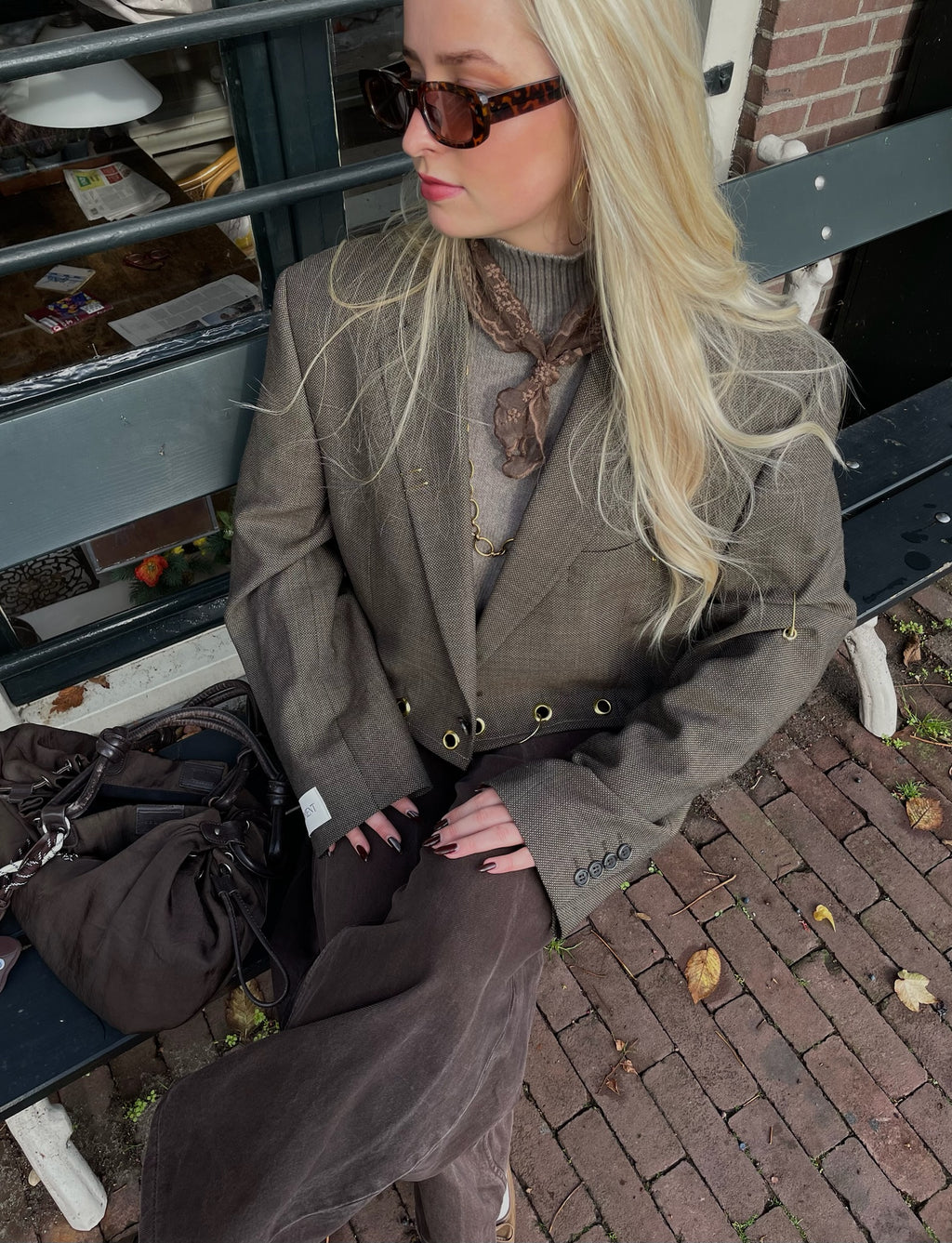 Cropped Milaan blazer