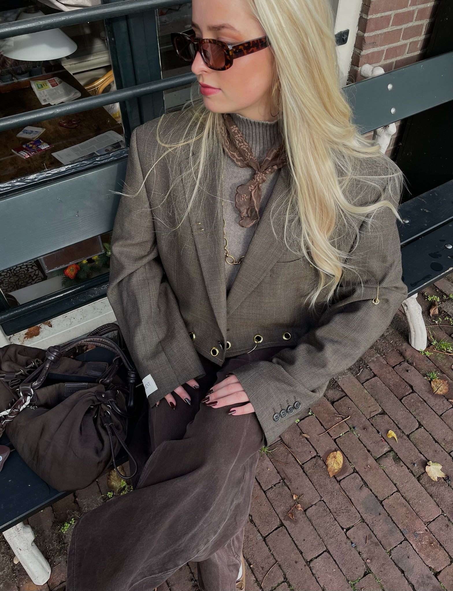 Cropped Milaan blazer